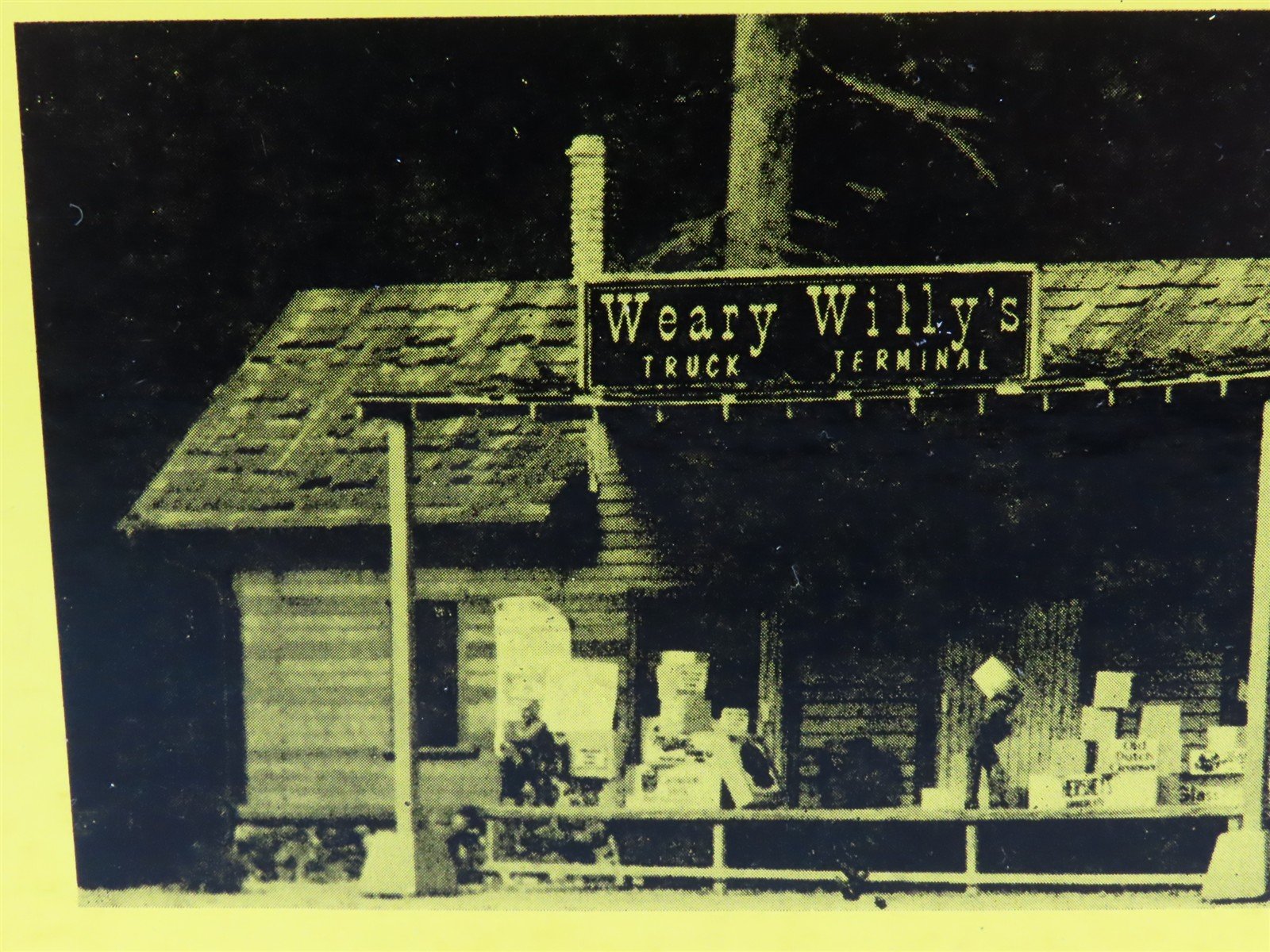 HO Scale Fine Scale Miniatures 55 Weary Willy's Truck Terminal Building Kit