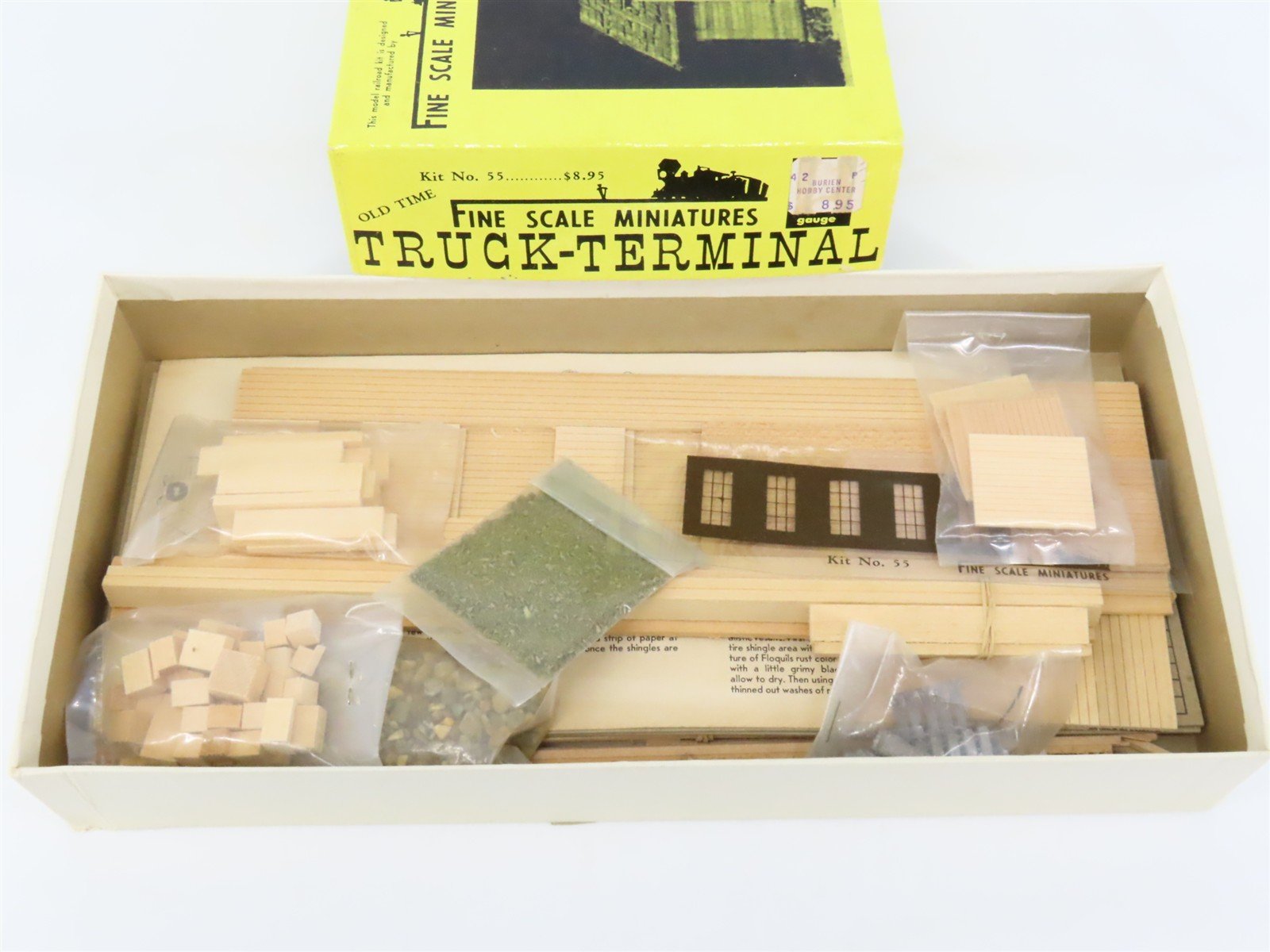 HO Scale Fine Scale Miniatures 55 Weary Willy's Truck Terminal Building Kit