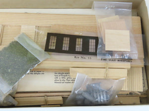 HO Scale Fine Scale Miniatures 55 Weary Willy's Truck Terminal Building Kit