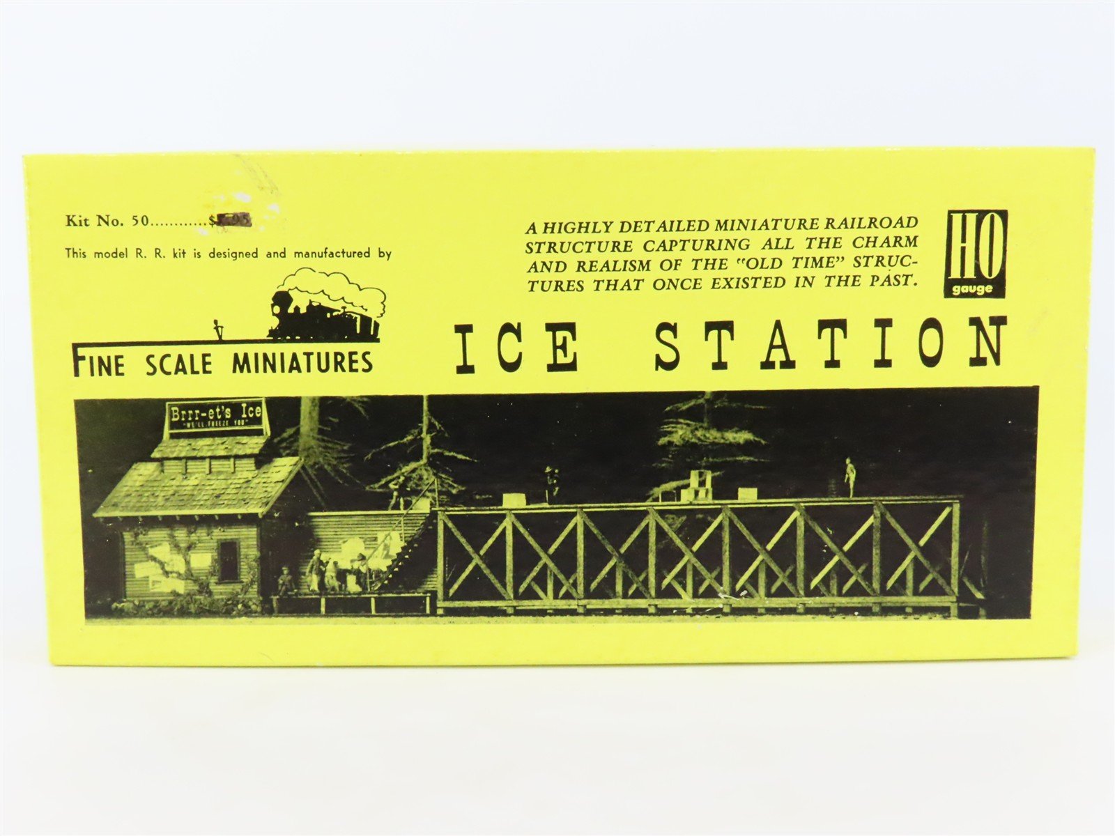 HO Scale Fine Scale Miniatures 50 Ice Station Building Kit