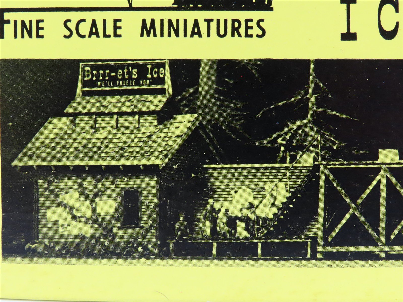 HO Scale Fine Scale Miniatures 50 Ice Station Building Kit