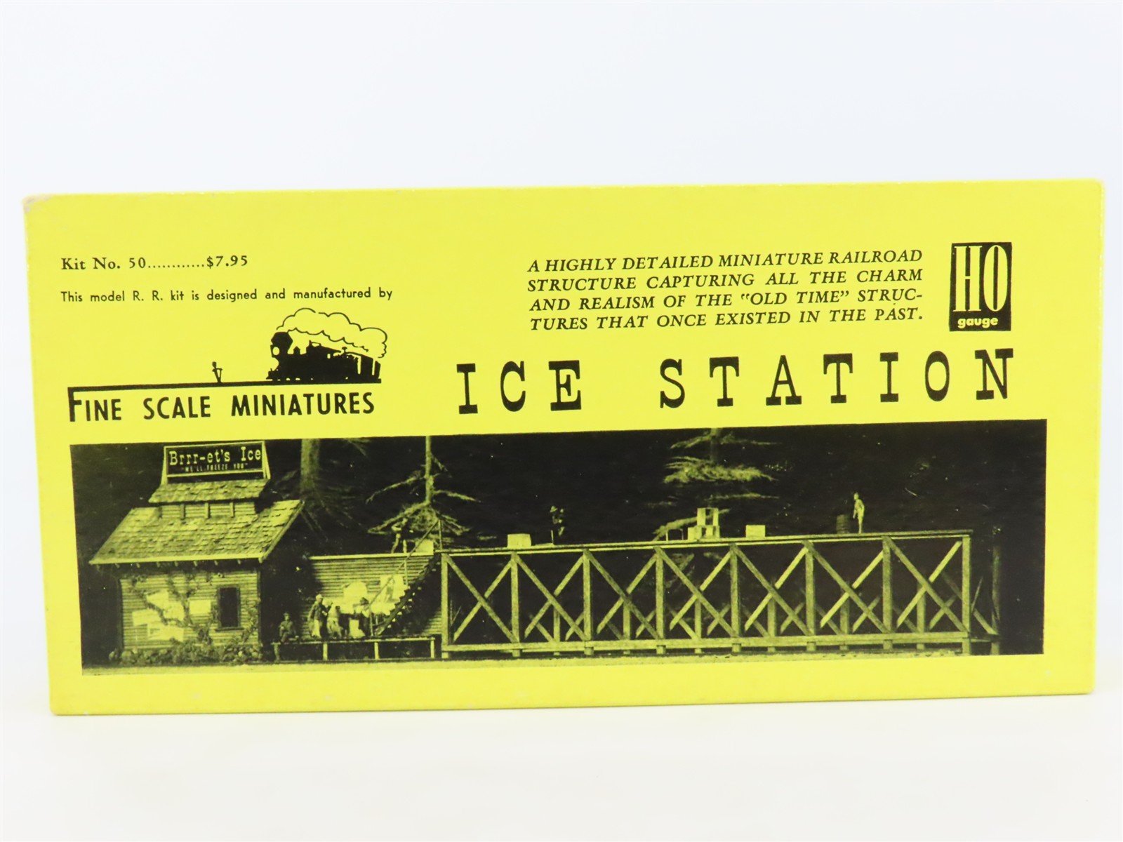 HO Scale Fine Scale Miniatures 50 Ice Station Building Kit