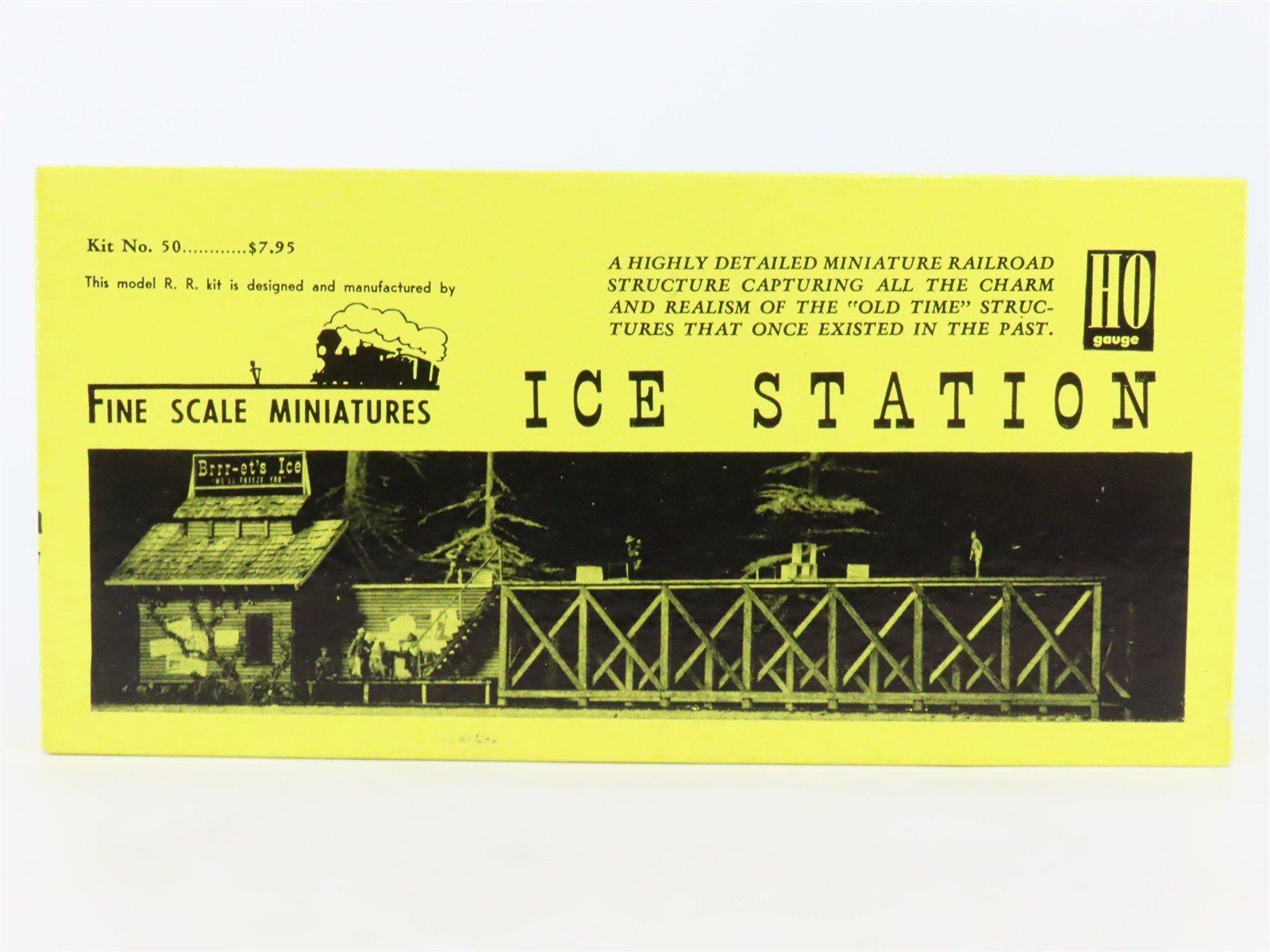 HO Scale Fine Scale Miniatures 50 Ice Station Building Kit