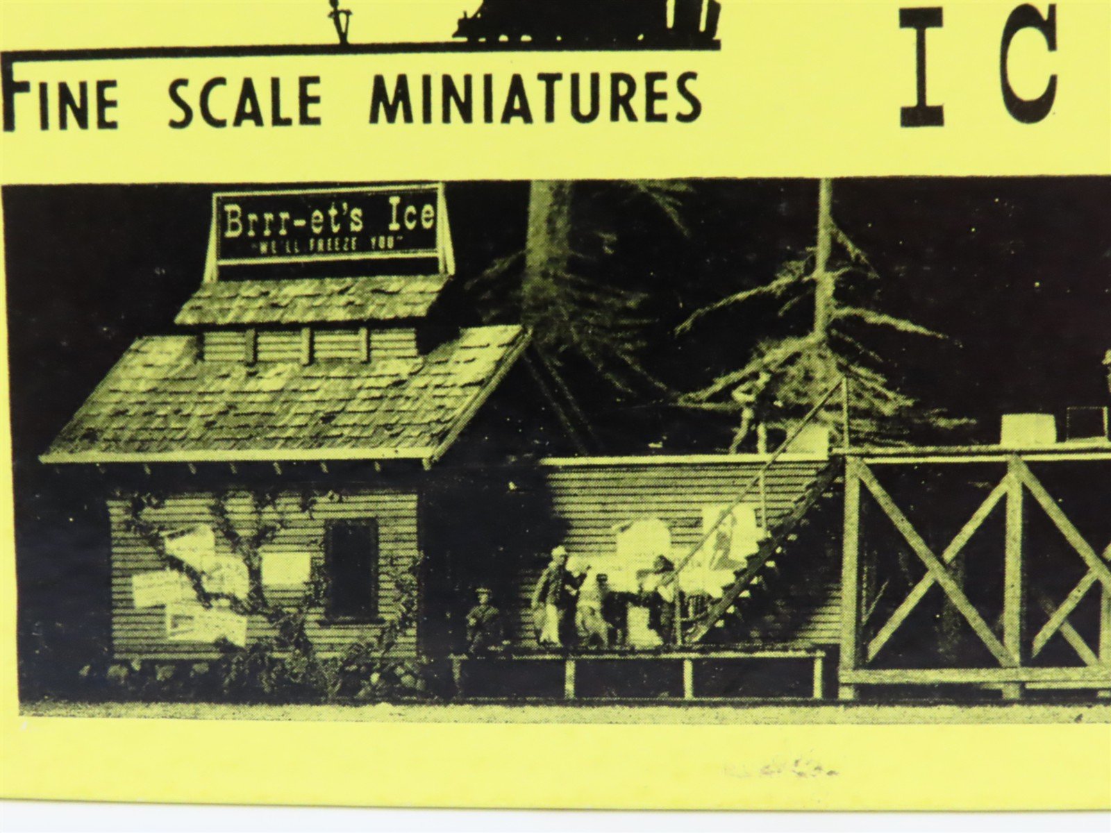 HO Scale Fine Scale Miniatures 50 Ice Station Building Kit