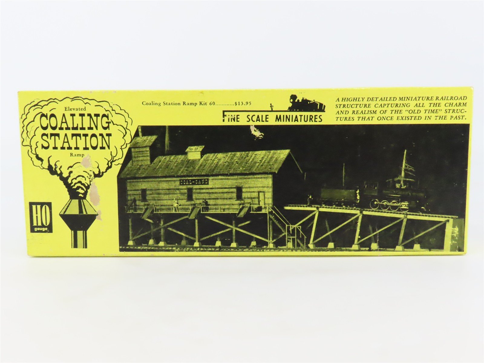 HO Scale Fine Scale Miniatures 60 Coaling Station Ramp Building Kit