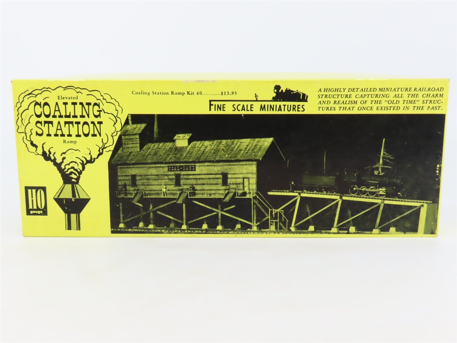 HO Scale Fine Scale Miniatures 60 Coaling Station Ramp Building Kit
