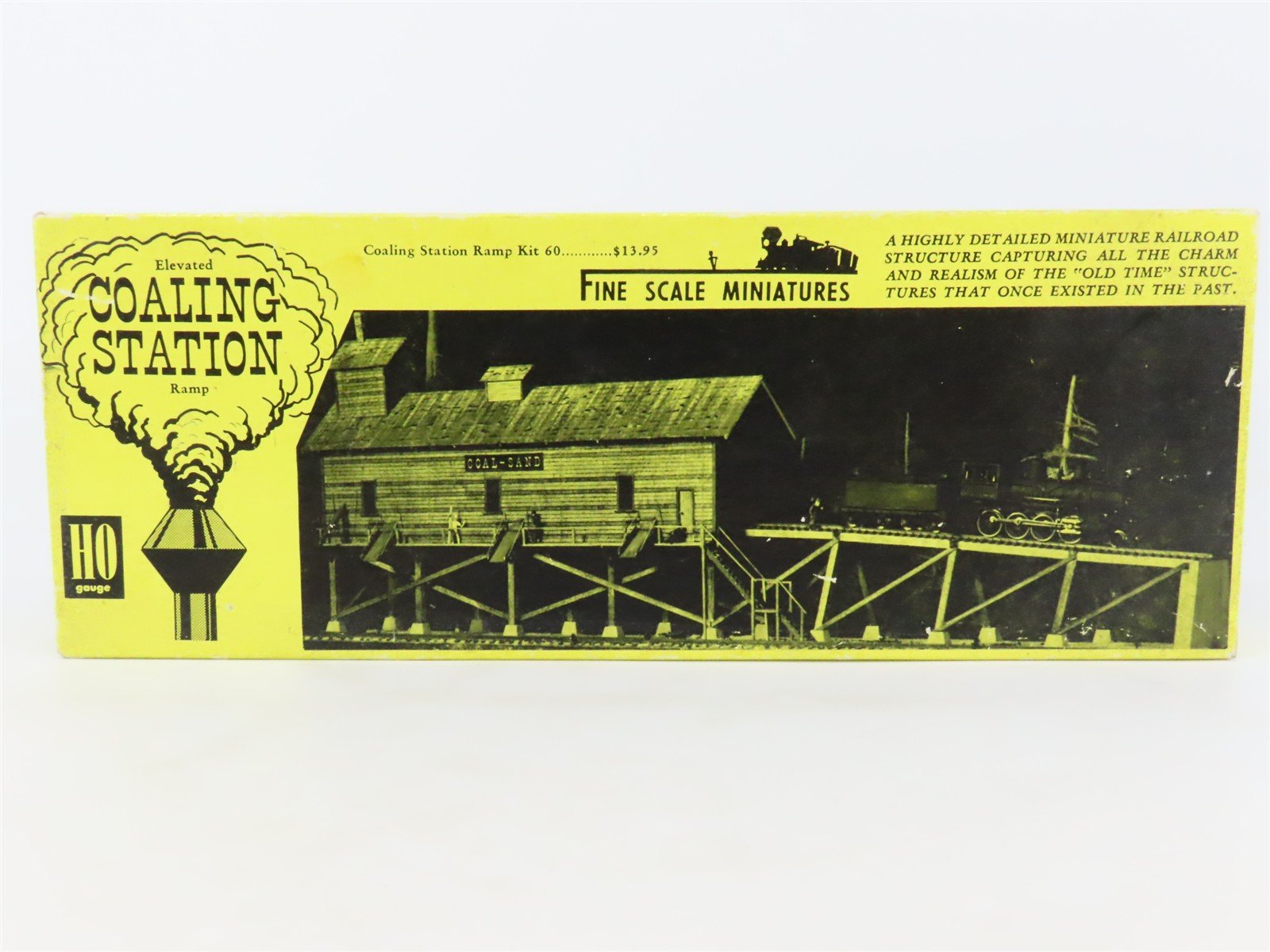 HO Scale Fine Scale Miniatures 60 Coaling Station Ramp Building Kit