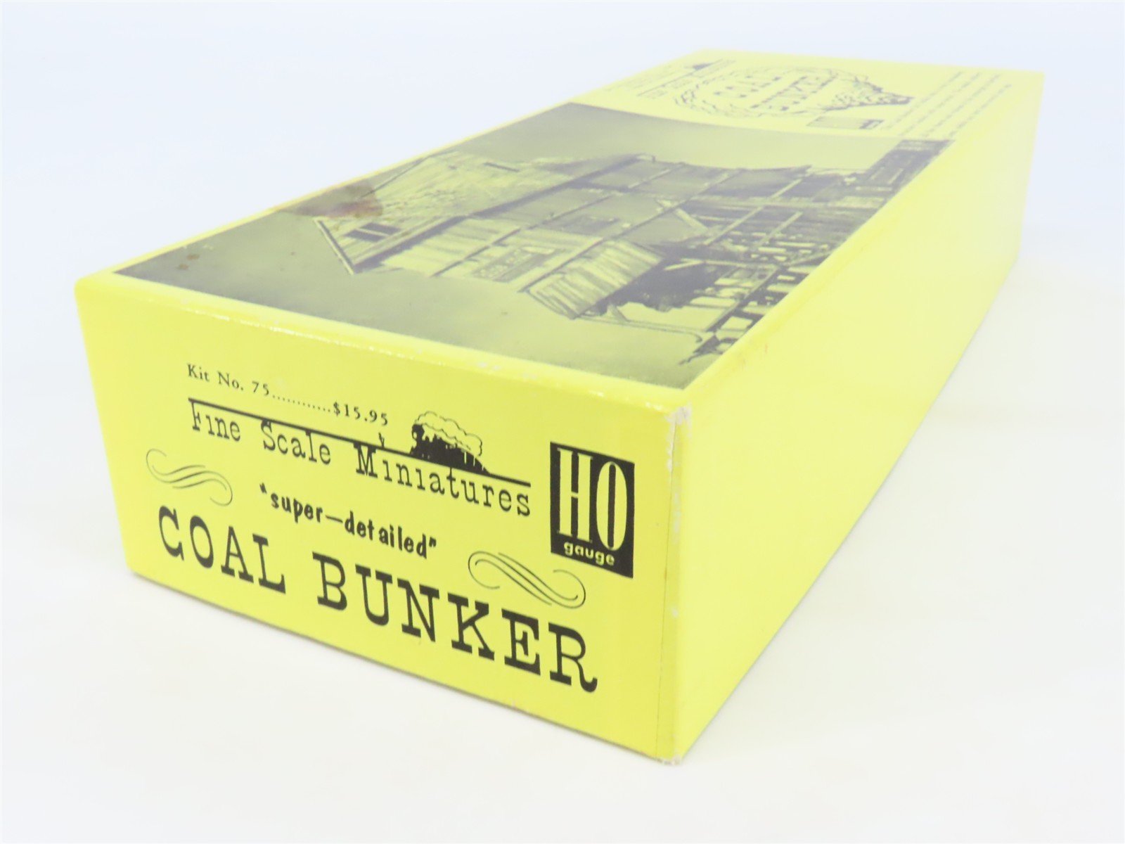 HO Scale Fine Scale Miniatures 75 Coal Bunker Building Kit