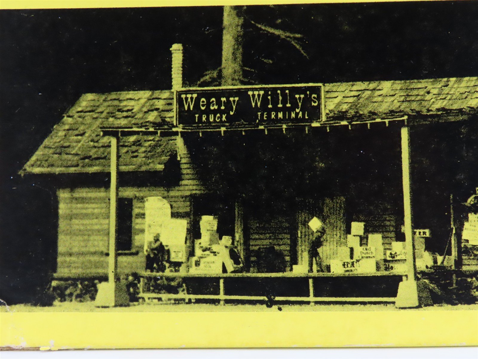 HO Scale Fine Scale Miniatures 55 Weary Willy's Truck Terminal Building Kit