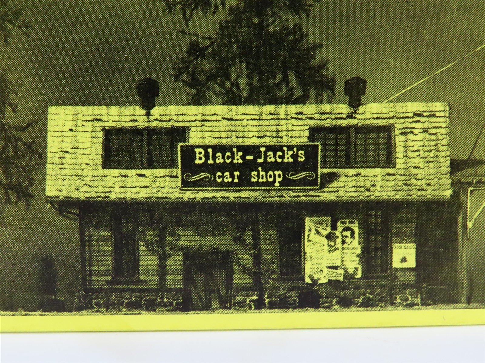 HO Scale Fine Scale Miniatures 65 Black-Jack's Car Shop Building Kit