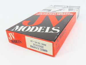 HO Scale JV Models 204 Roadside Produce Stand Building Kit