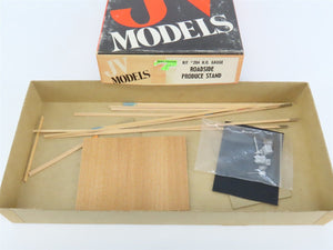 HO Scale JV Models 204 Roadside Produce Stand Building Kit