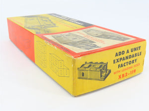HO Scale Ulrich XB2-119 Add a Unit Expandable Factory Building Kit