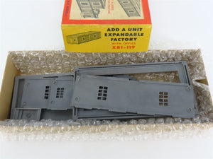 HO Scale Ulrich XB1-119 Add a Unit Expandable Factory w/Office Building Kit