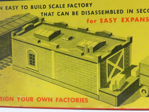 HO Scale Ulrich XB1-119 Add a Unit Expandable Factory w/Office Building Kit