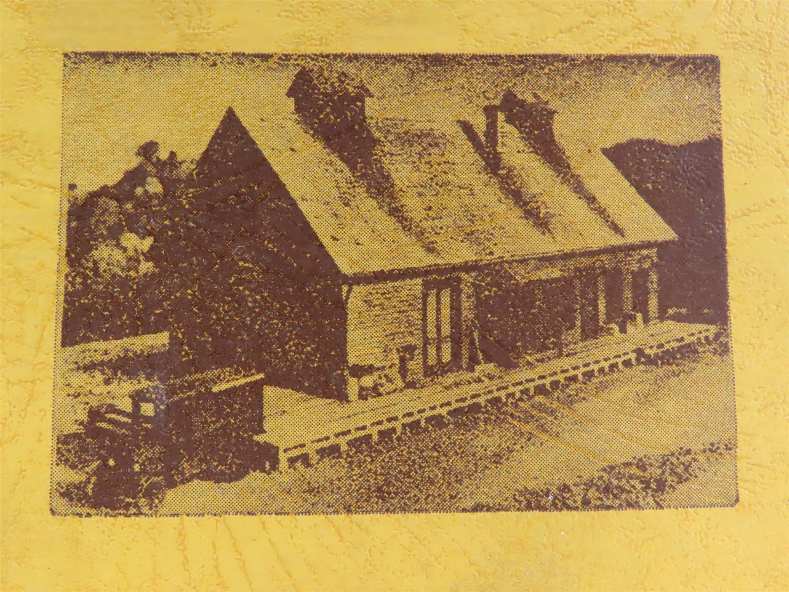 HO Scale Quality Craft 103 Haydenton Covered Depot Building Kit
