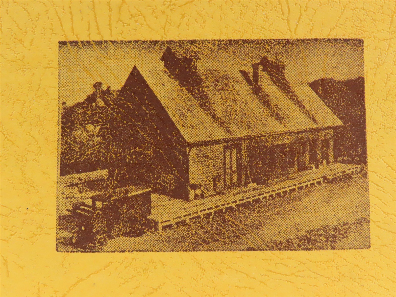 HO Scale Quality Craft 103 Haydenton Covered Depot Building Kit