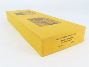 HO Scale Quality Craft 103 Haydenton Covered Depot Building Kit