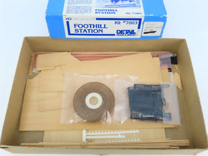 HO Scale Detail Associates 7003 Foothill Station Building Kit