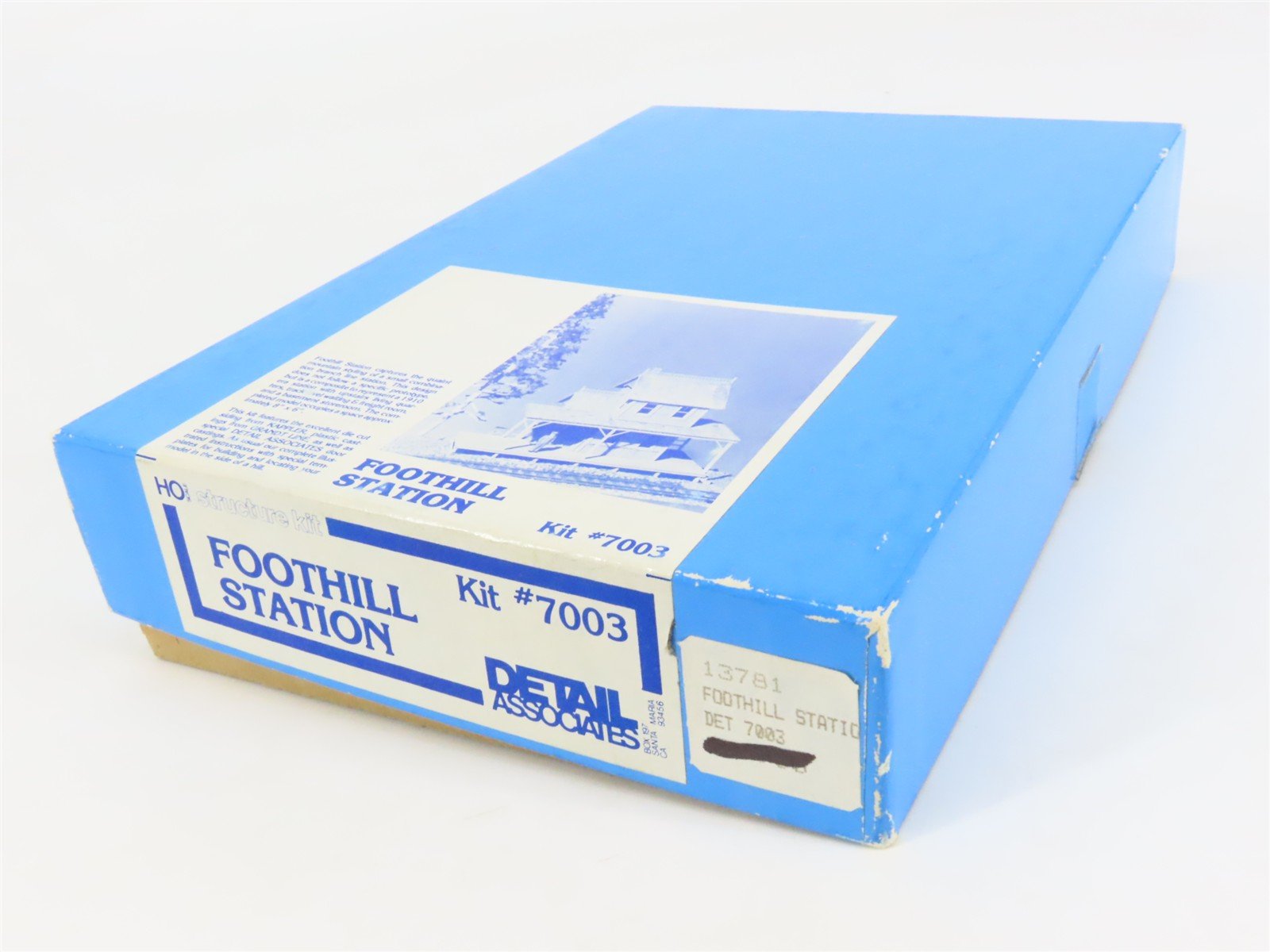 HO Scale Detail Associates 7003 Foothill Station Building Kit