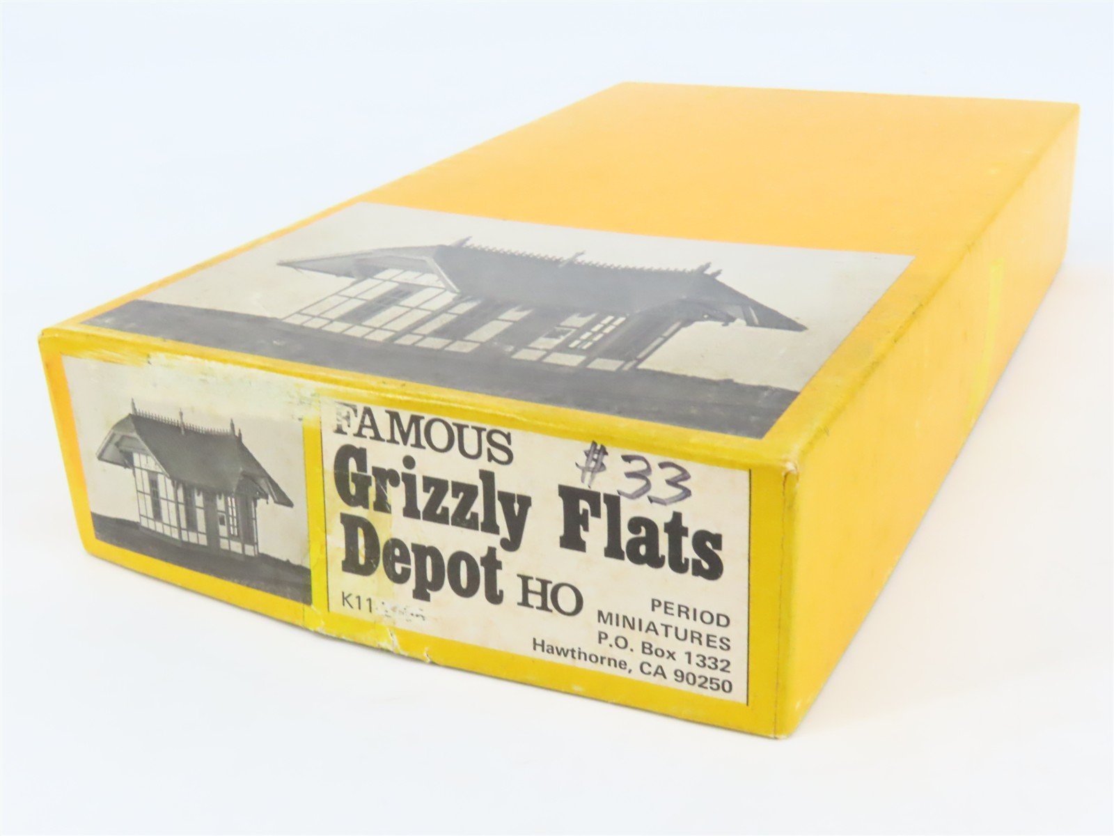 HO Scale Period Miniatures K11 Grizzly Flats Depot Building Kit