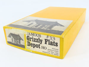HO Scale Period Miniatures K11 Grizzly Flats Depot Building Kit