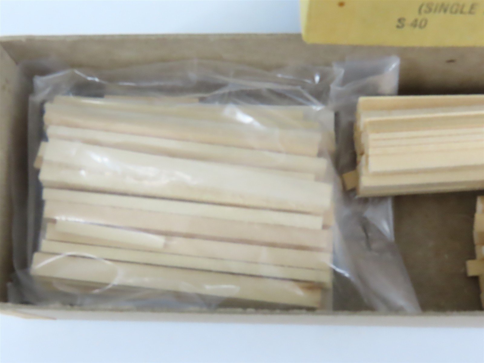 HO Scale Mil-Scale Products S-40 Single Track Snow Shed 110' Building Kit