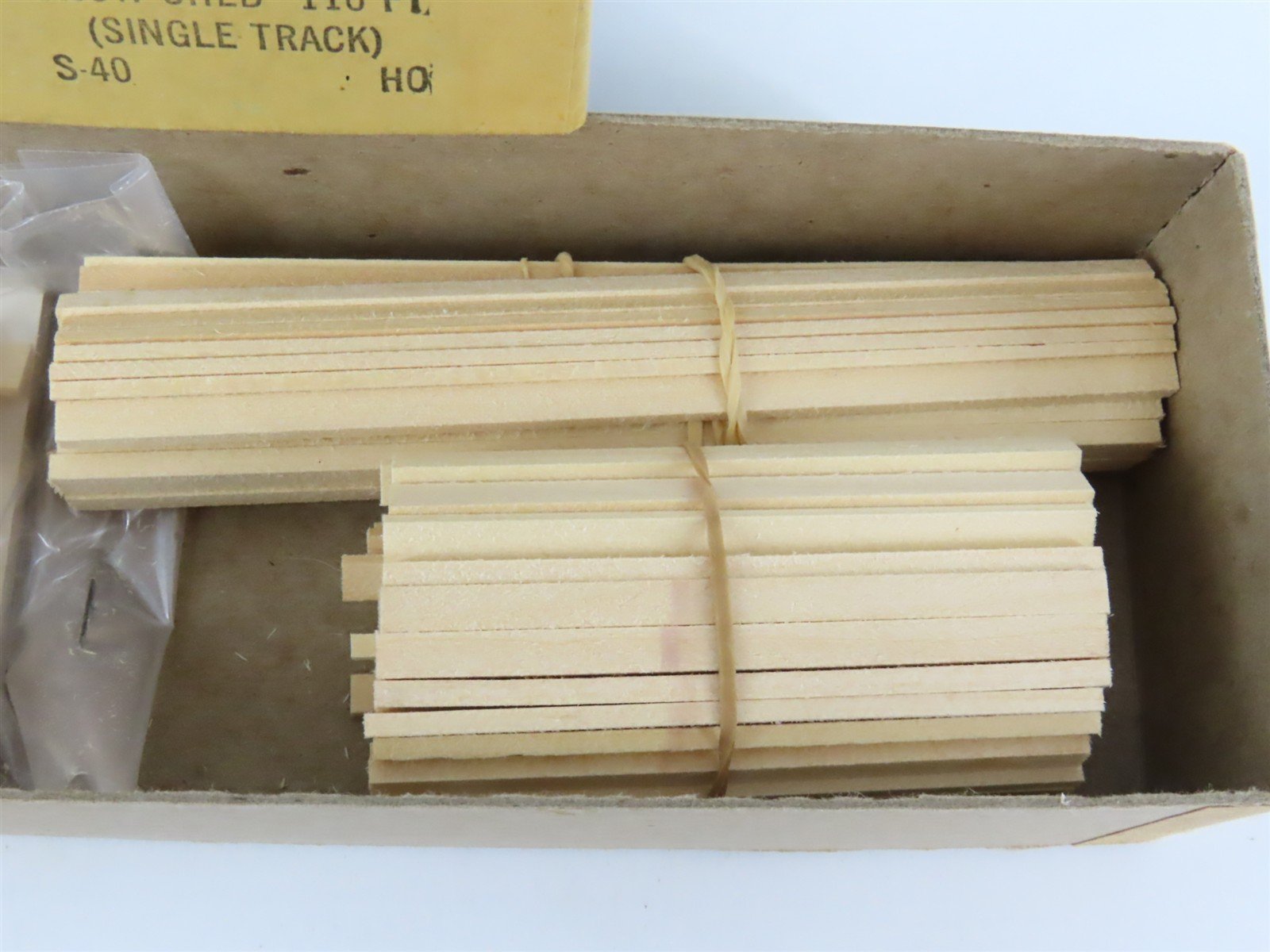 HO Scale Mil-Scale Products S-40 Single Track Snow Shed 110' Building Kit
