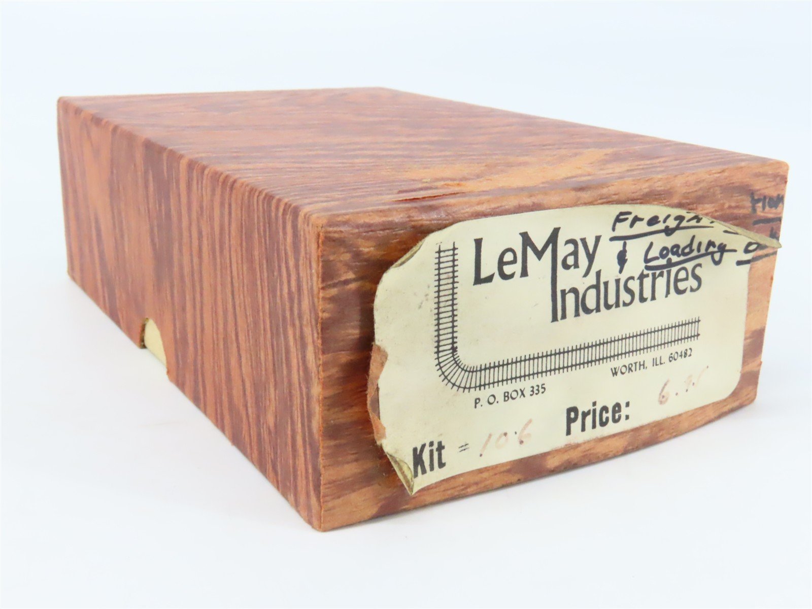 HO Scale LeMay Industries 106 Freight Station Loading Dock Building Kit