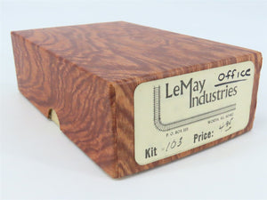 HO Scale LeMay Industries 103 Office Building Kit
