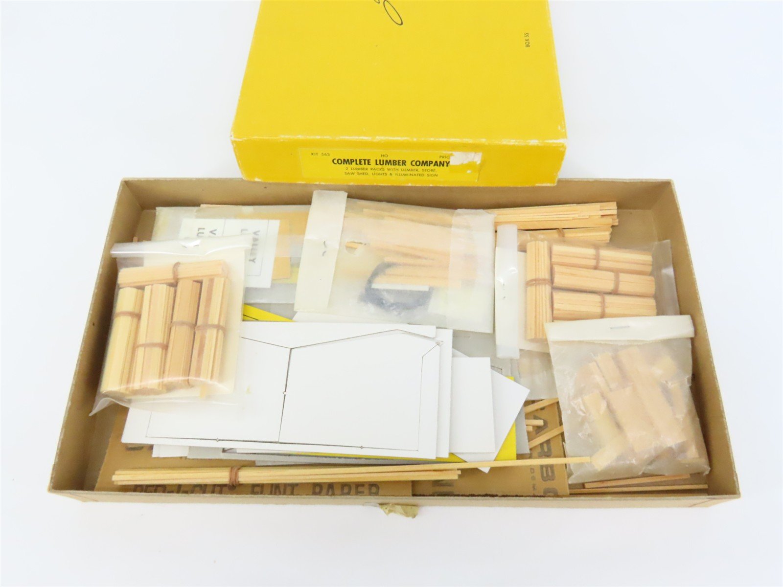 HO Scale Suydam 563 Complete Lumber Company Building Craftsman Kit
