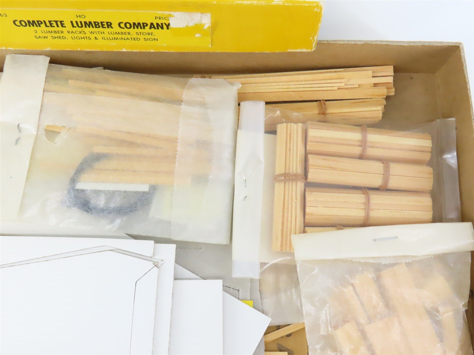 HO Scale Suydam 563 Complete Lumber Company Building Craftsman Kit