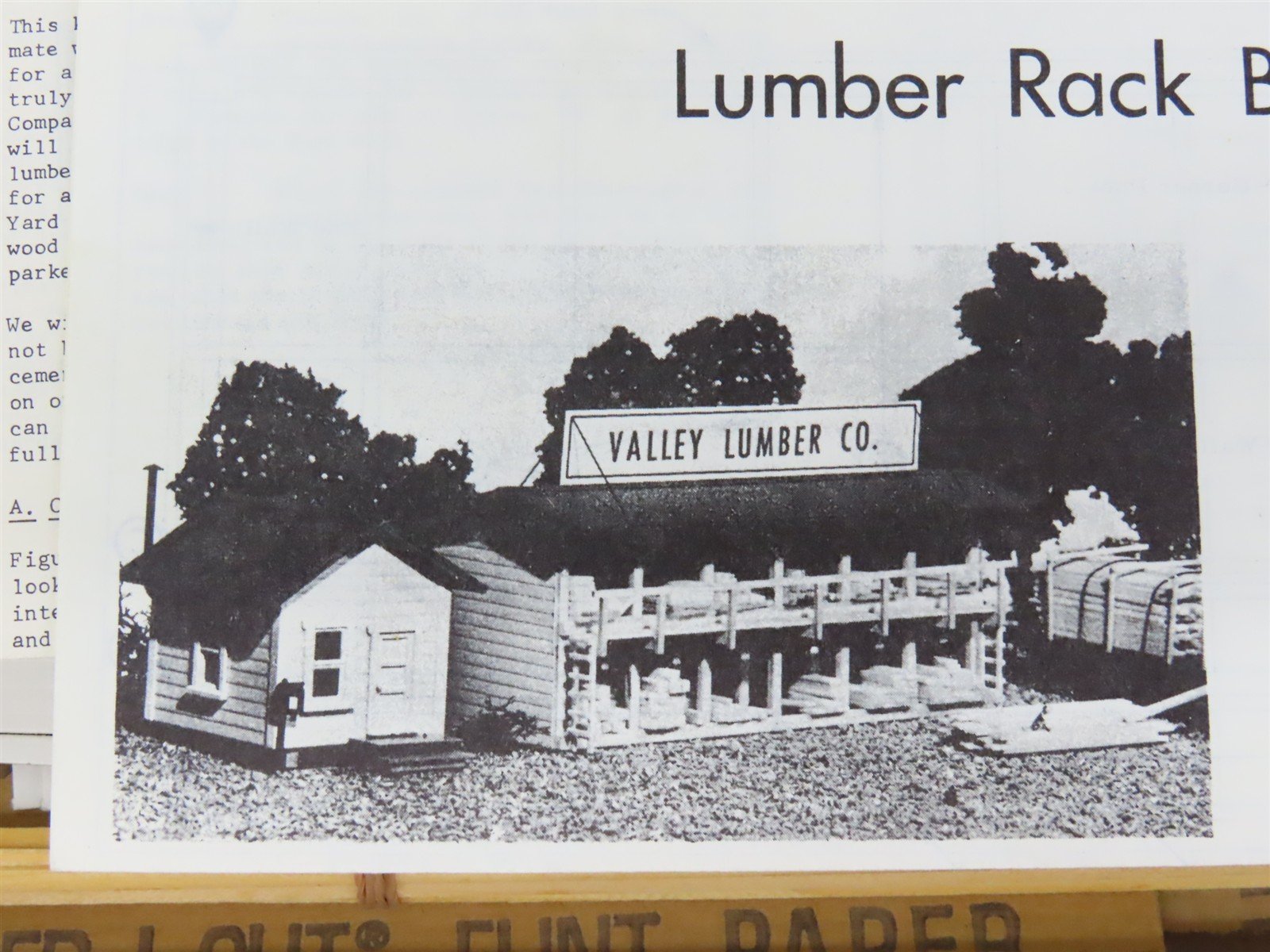 HO Scale Suydam 563 Complete Lumber Company Building Craftsman Kit