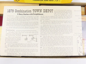 HO Scale Suydam 70C Combination Town Depot Building Craftsman Kit