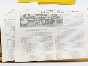 HO Scale Suydam 574 3 Old Town Homes Building Craftsman Kit