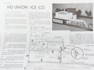 HO Scale California Model Co 566 Union Ice Company Building Craftsman Kit