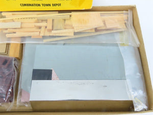 HO Scale Suydam 70 Combination Town Depot Building Craftsman Kit