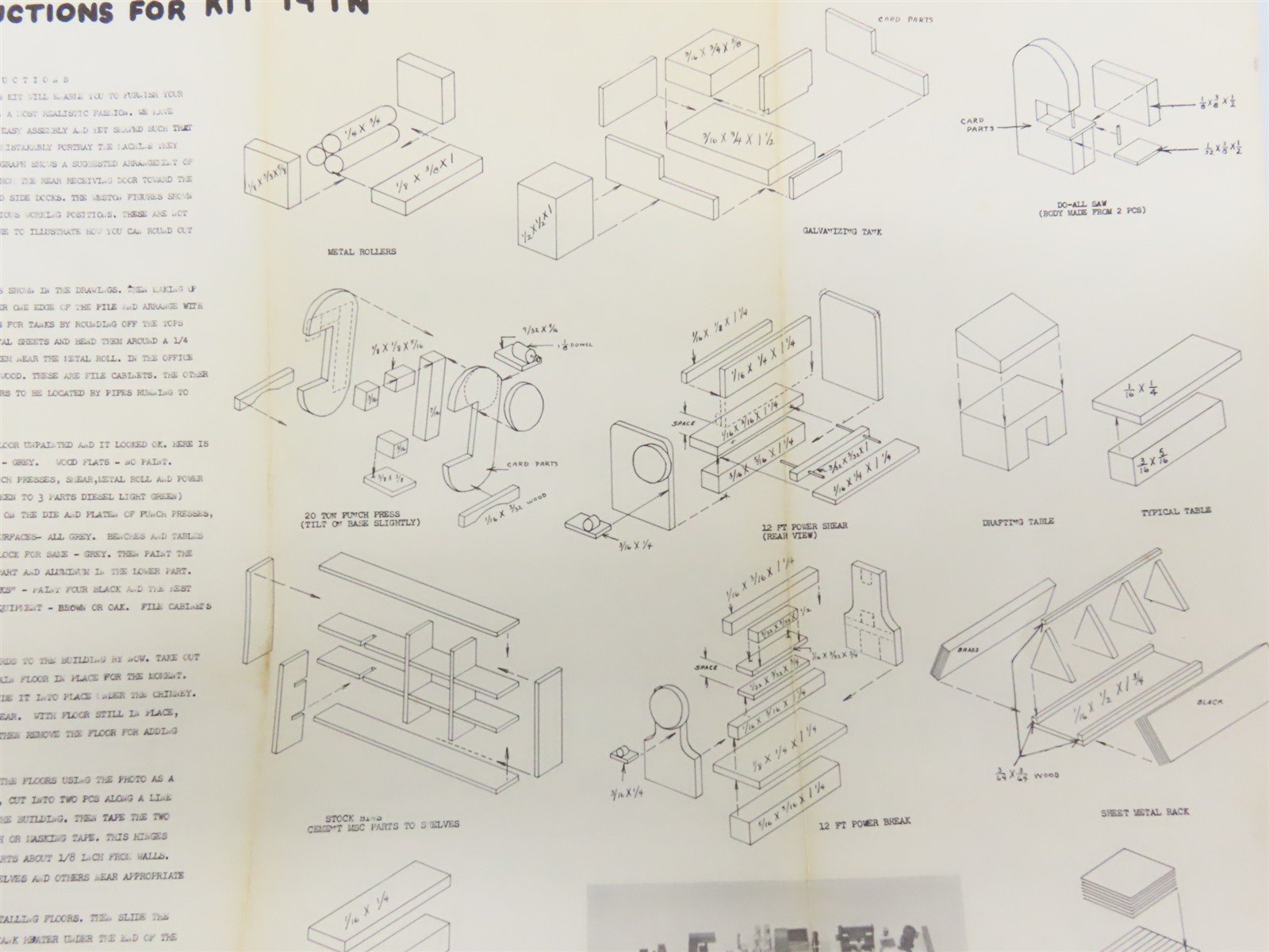 HO Suydam 14IN Interior Detail for Night Water Heater Co Craftsman Kit