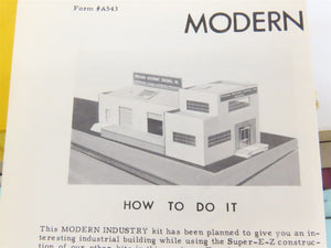 HO Scale Suydam 543 Modern Industry Building Craftsman Kit