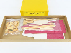 HO Scale Suydam 75 Triangle Cafe Building Craftsman Kit
