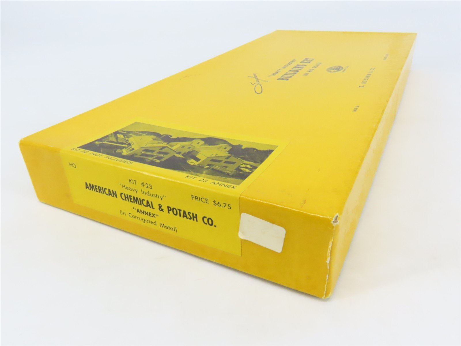 HO Scale Suydam 23 American Chemical & Potash Co. Building Craftsman Kit