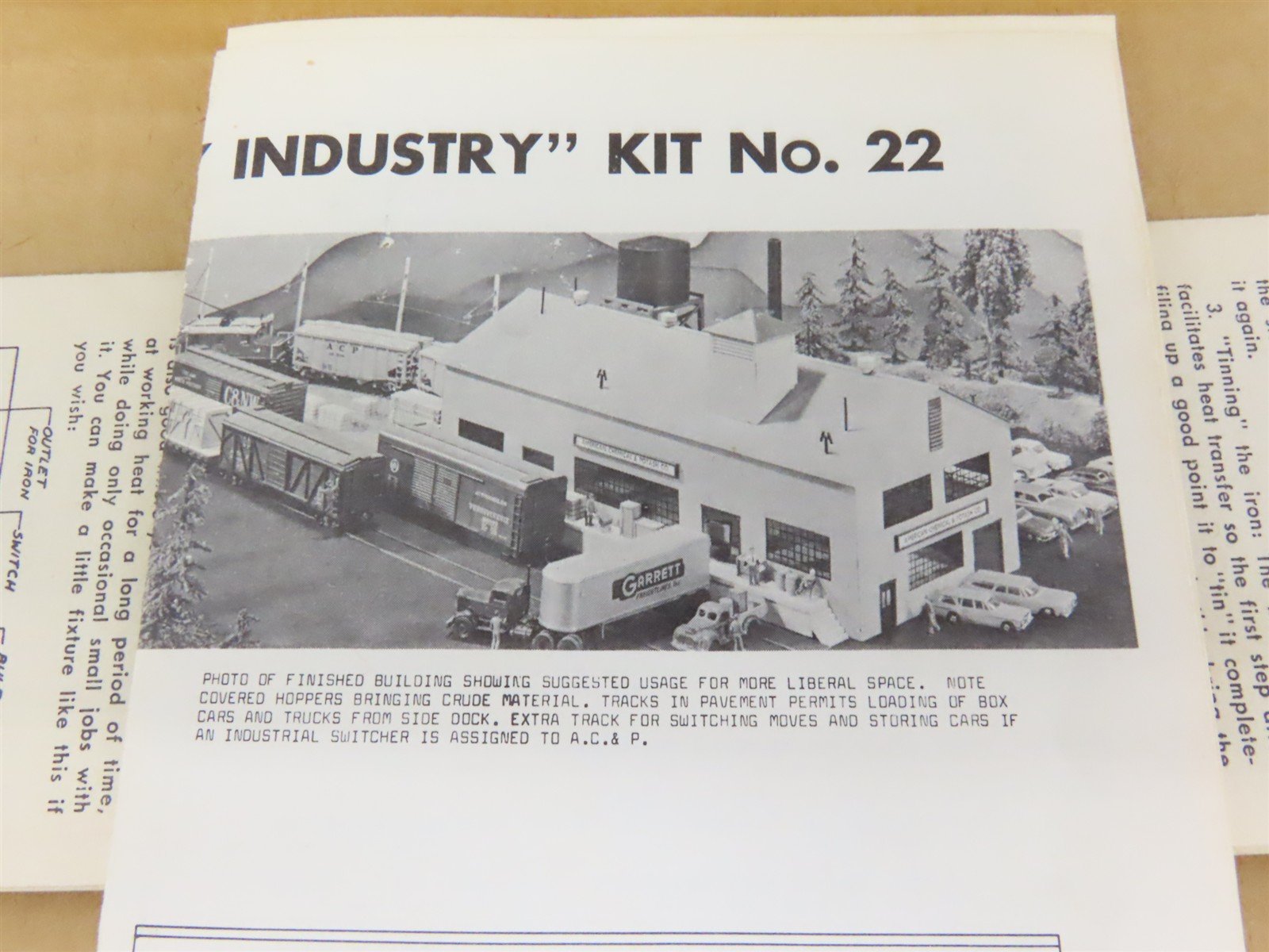 HO Scale Suydam 22 American Chemical & Potash Co. Building Craftsman Kit
