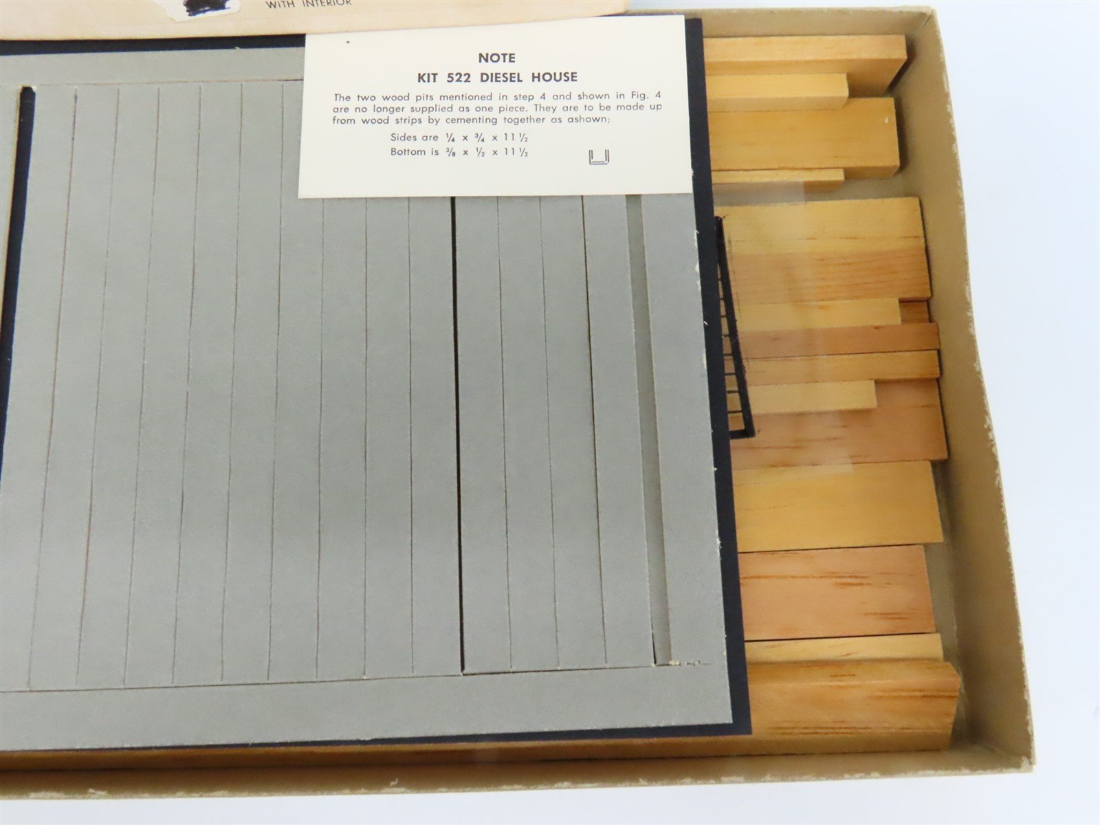 HO Scale Suydam 522 New Diesel House Building Craftsman Kit