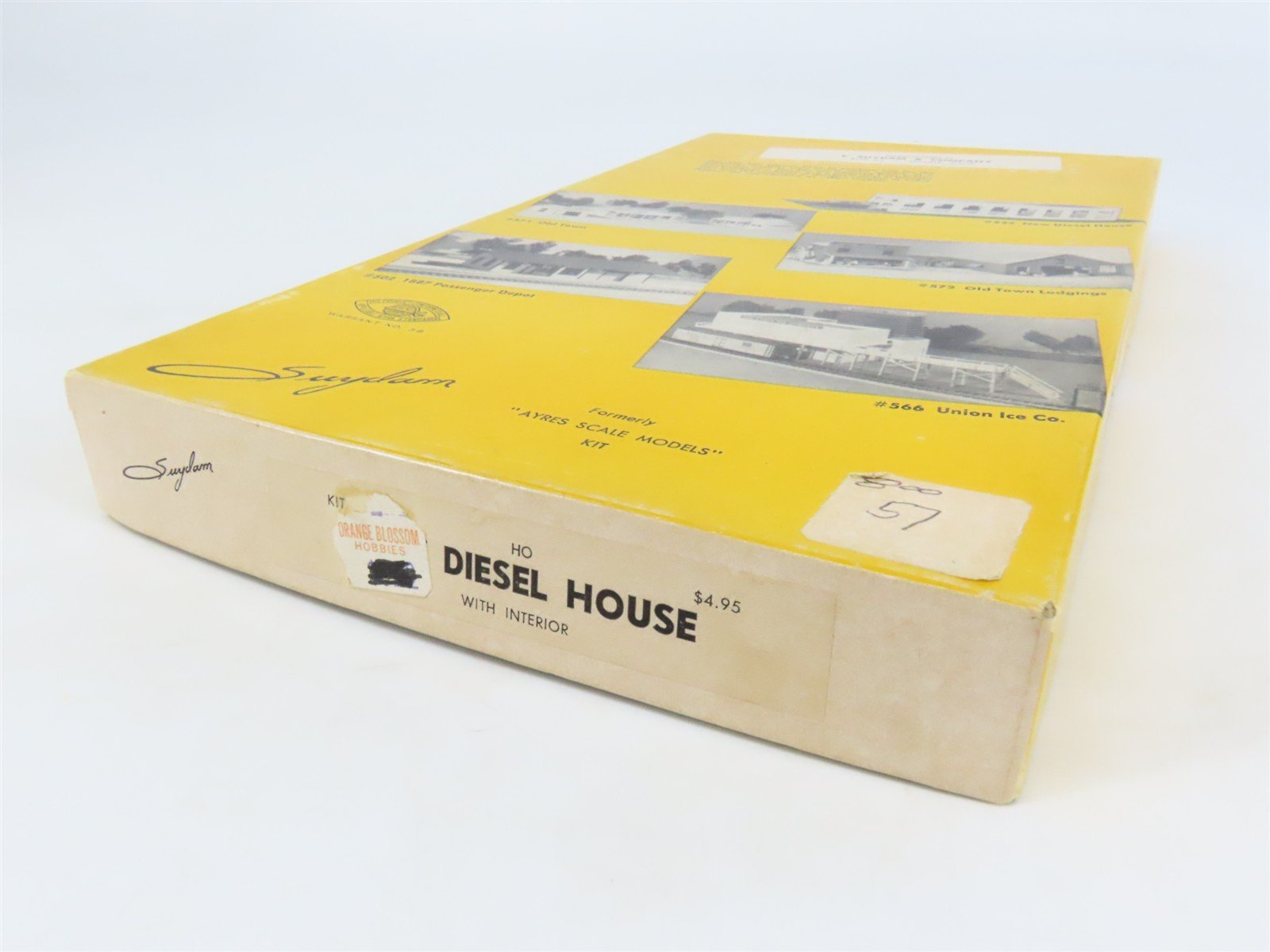 HO Scale Suydam 522 New Diesel House Building Craftsman Kit