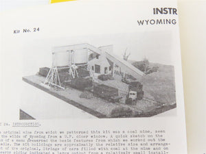 HO California Model Co. 24 Wyoming Coal Mine or Loading Plant Craftsman Kit