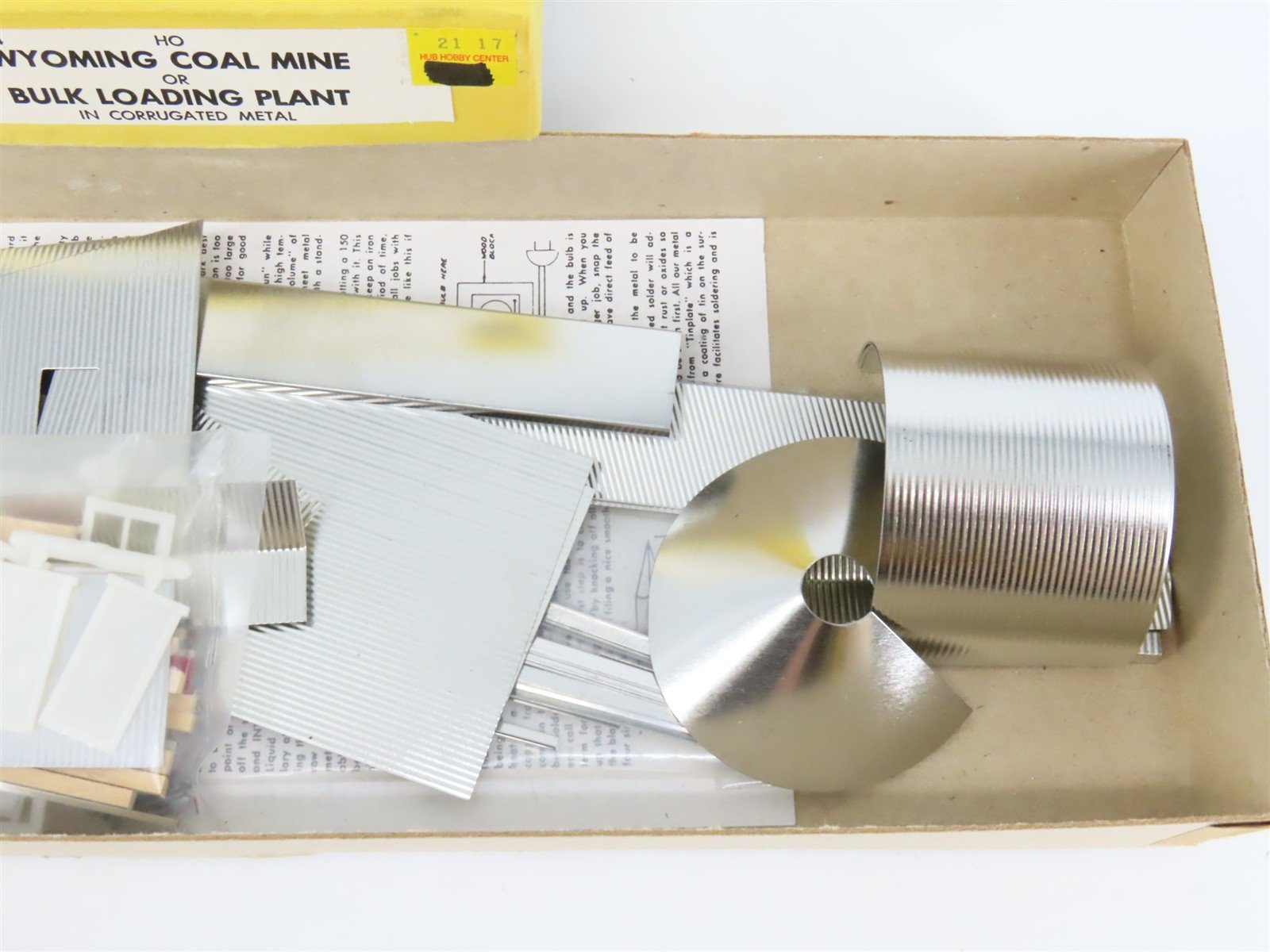 HO California Model Co. 24 Wyoming Coal Mine or Loading Plant Craftsman Kit