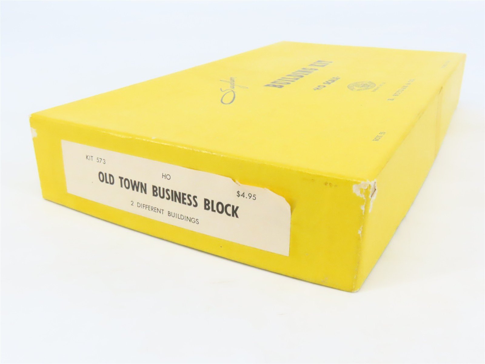 HO Scale Suydam 573 Old Town Business Block Building Craftsman Kit