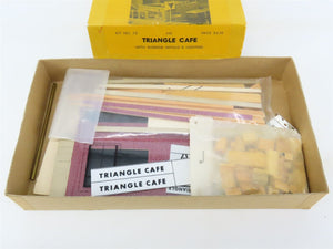 HO Scale Suydam 75 Triangle Cafe Building Craftsman Kit