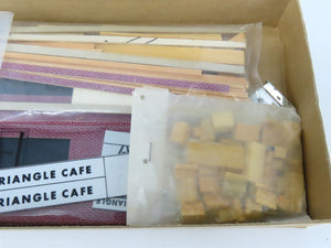 HO Scale Suydam 75 Triangle Cafe Building Craftsman Kit