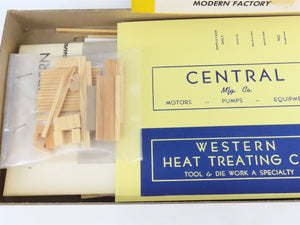 HO California Model Co. 541 Modern Factory Building Craftsman Kit